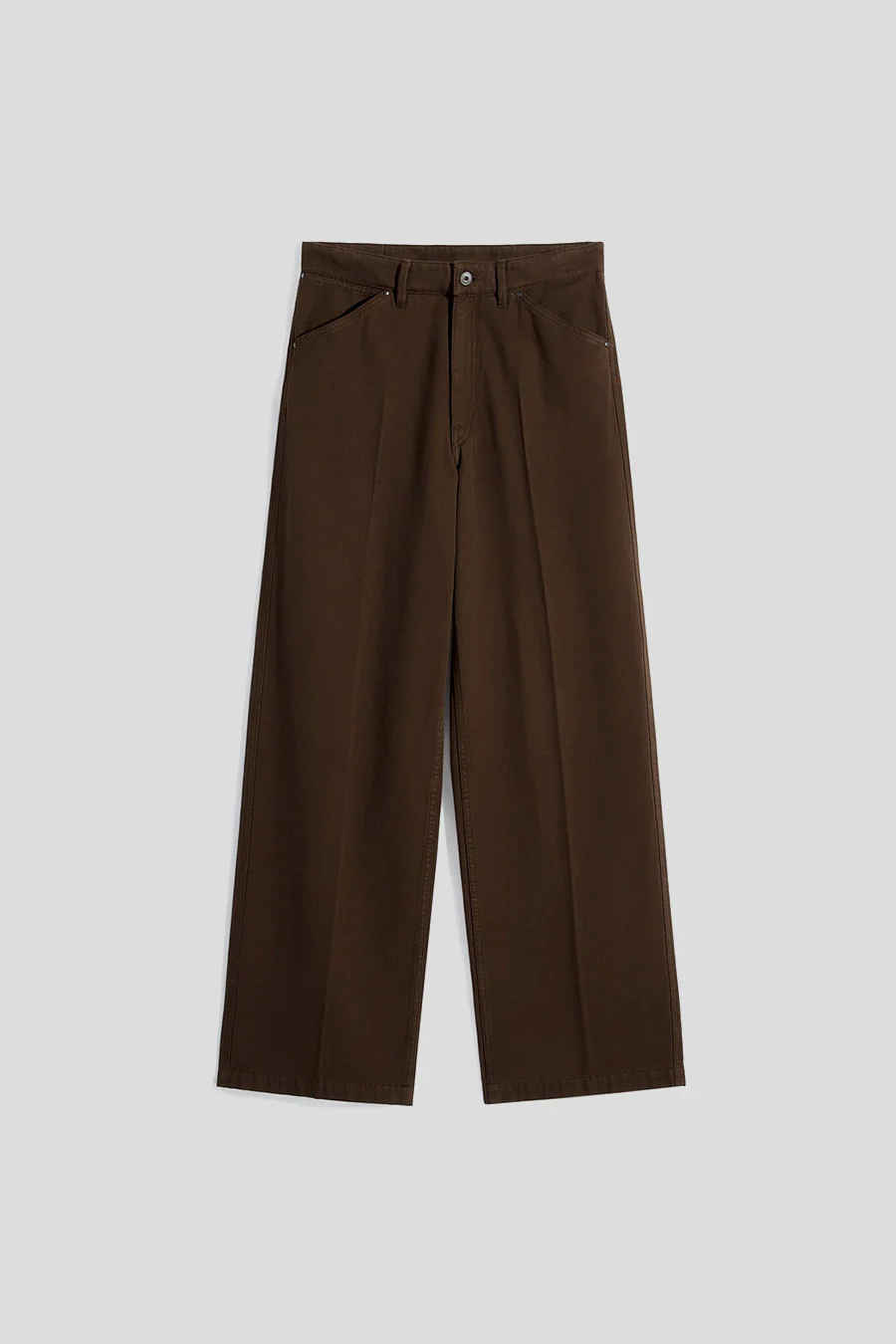 PANTALON WIDE CACAO