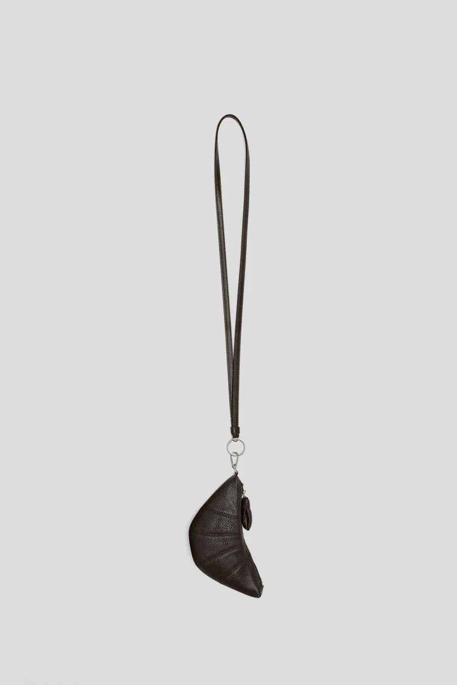 COLLIER PORTE-MONNAIE CROISSANT DARK CHOCOLATE