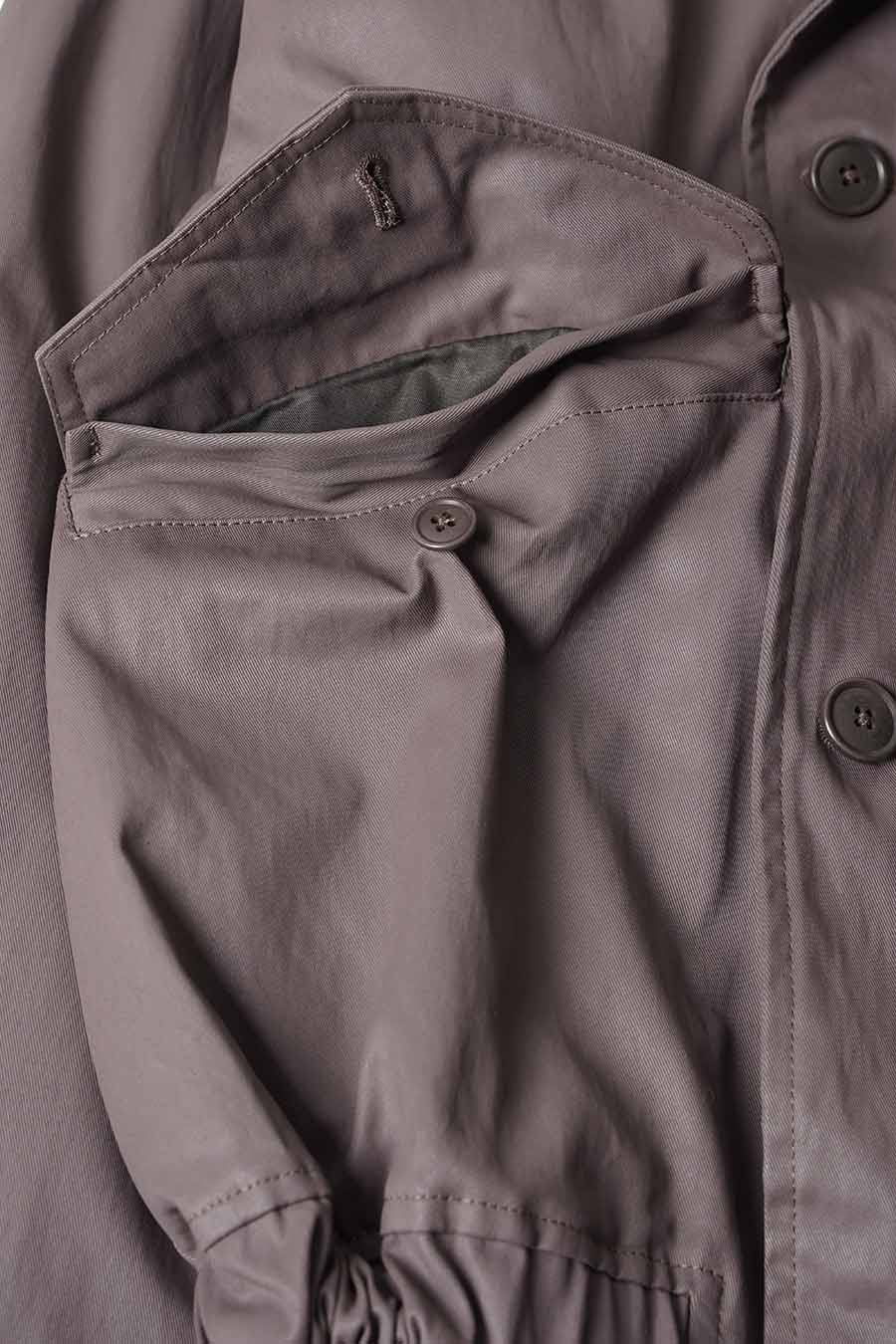 BLOUSON BOXY DEEP MAUVE - Image 4