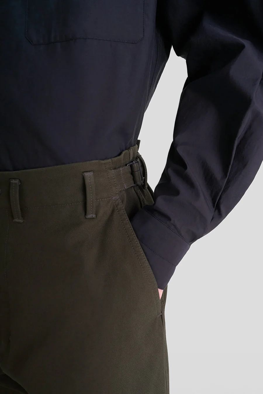 PANTALON CAROTTE ESPRESSO - Image 3