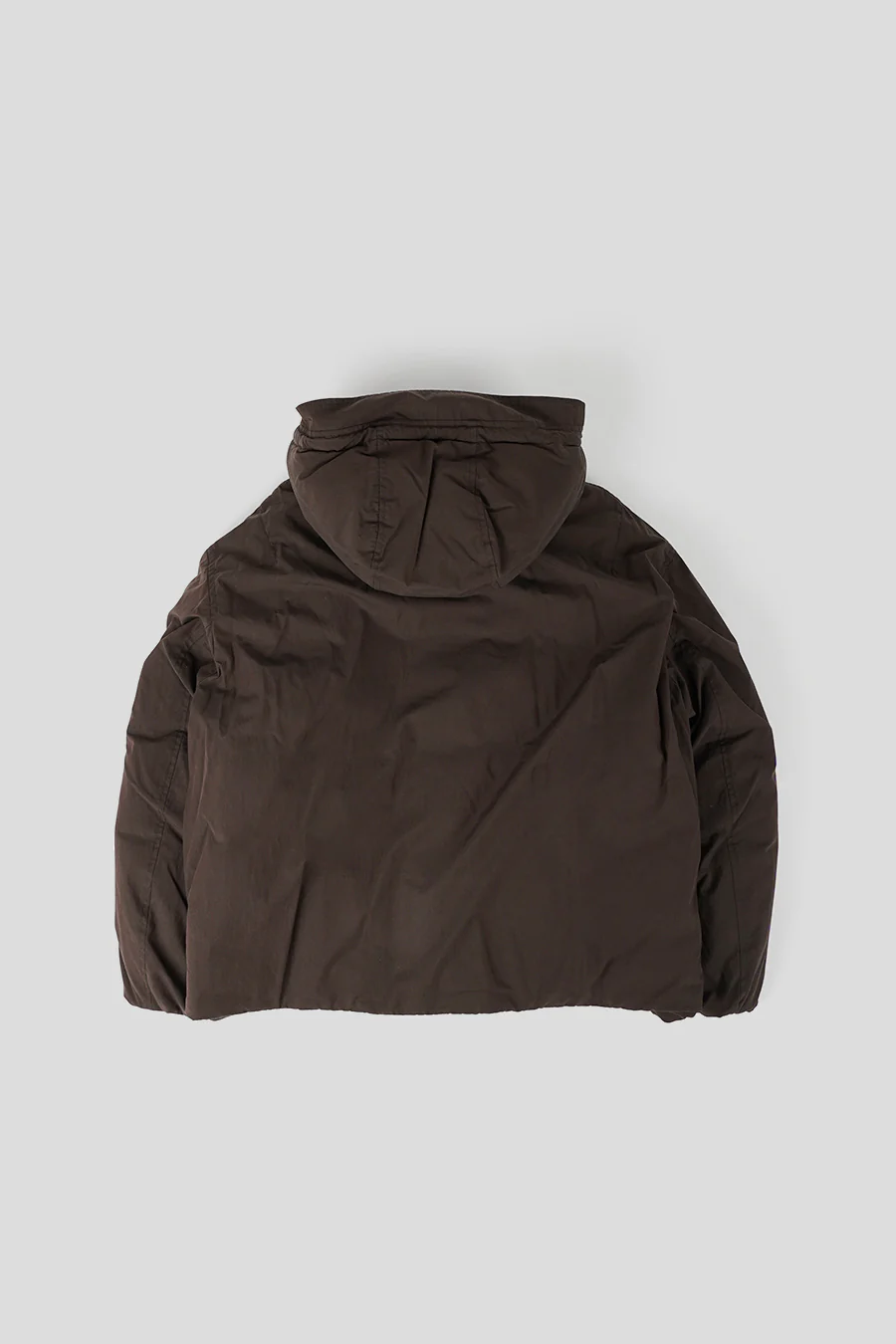 BLOUSON MATELASSÉ À CAPUCHE ESPRESSO - Image 8
