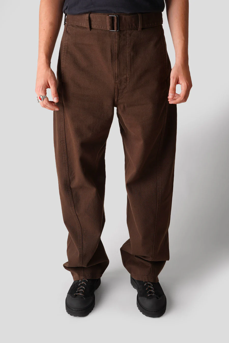 PANTALON TWISTED CEINTURÉ ESPRESSO - Image 2