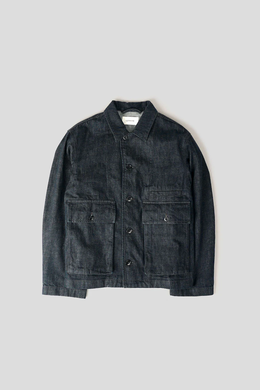 VESTE BOXY INDIGO