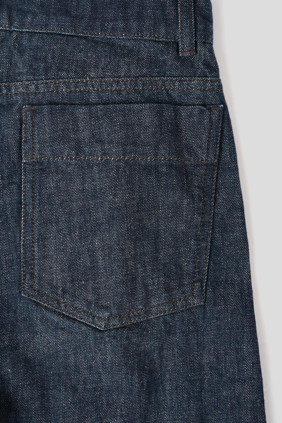 PANTALON INCURVÉ TAILLE HAUTE INDIGO - Image 4
