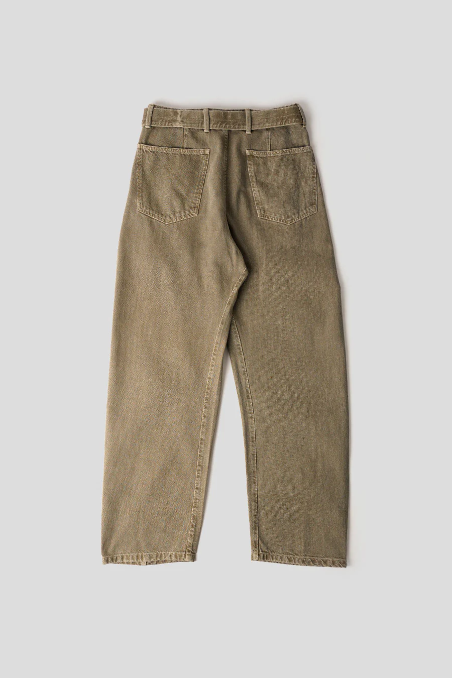 PANTALON TWISTED CEINTURÉ OLIVE - Image 5