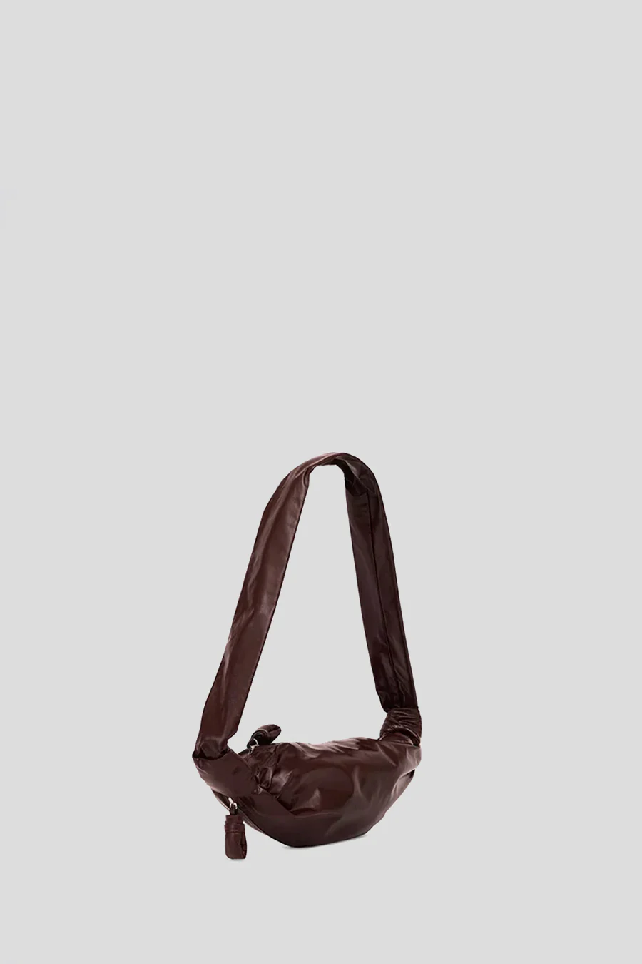 SAC SMALL SOFT CROISSANT MARRON - Image 3