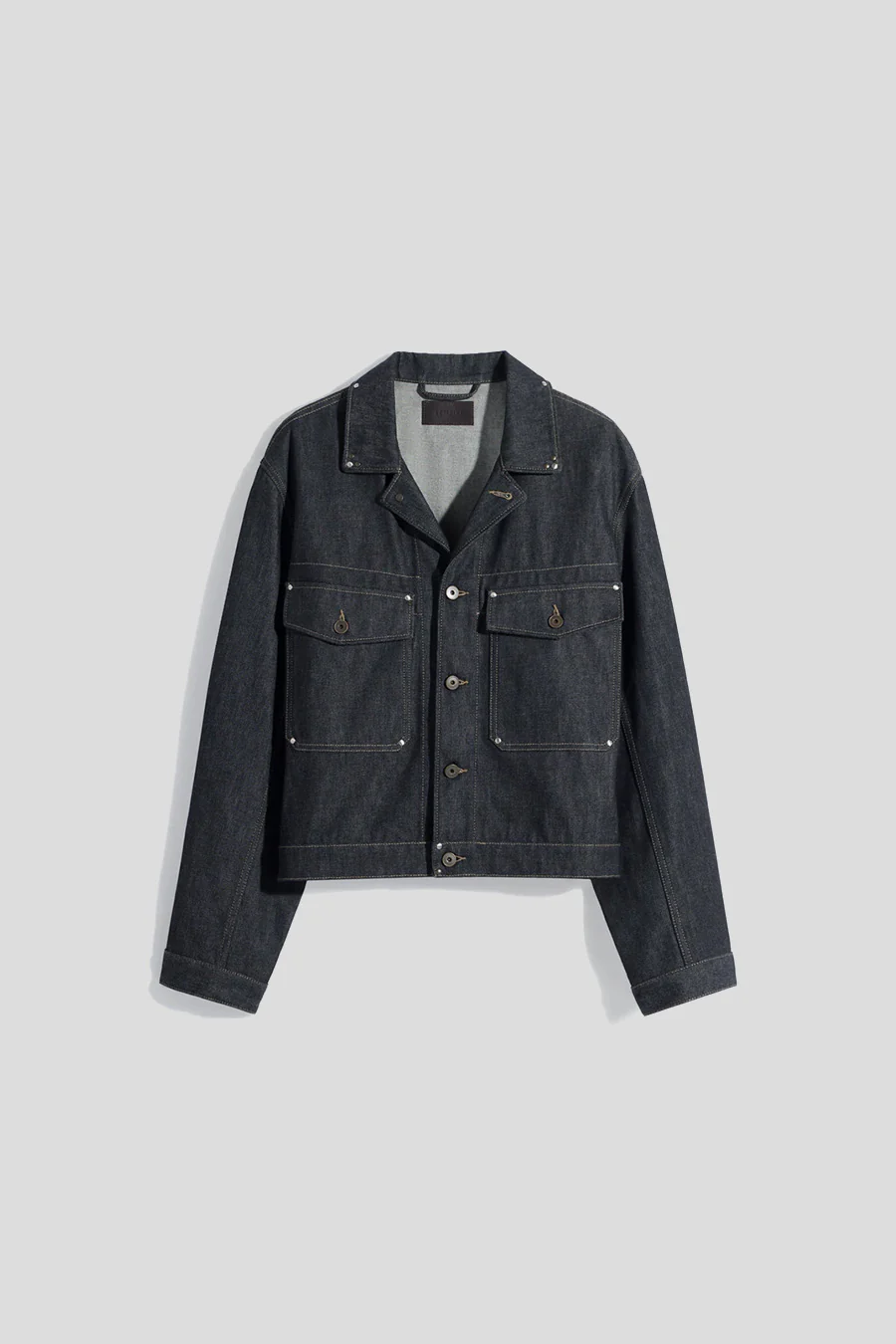 VESTE TRUCKER STUDS SLATE