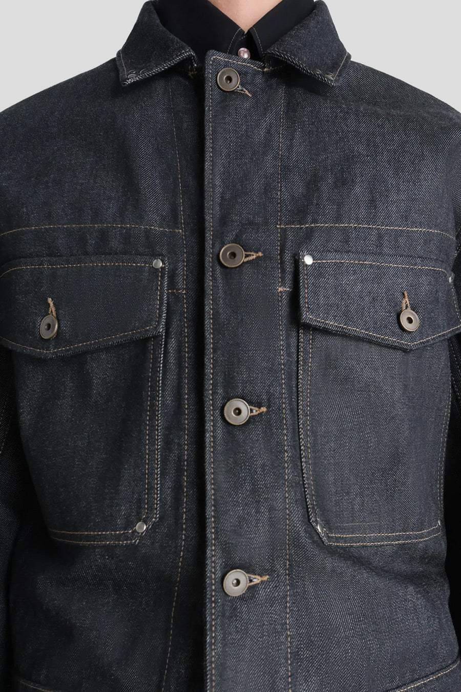 VESTE TRUCKER STUDS SLATE - Image 3