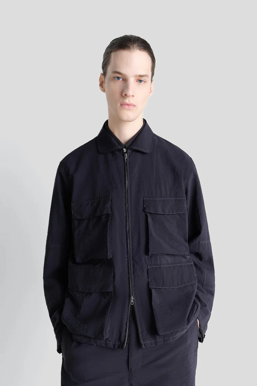 VESTE 3D POCKET SQUID INK - Image 2