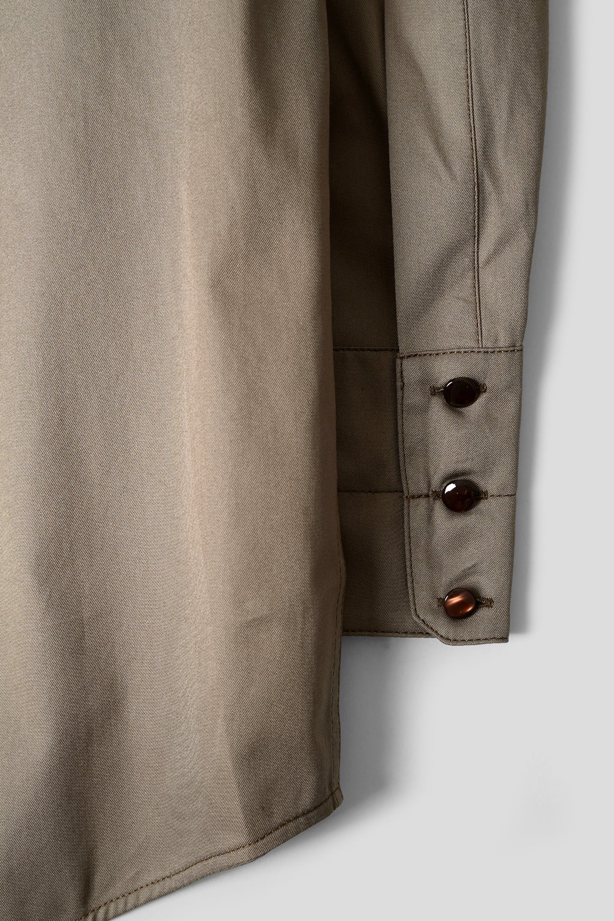 CHEMISE WESTERN TAUPE - Image 5