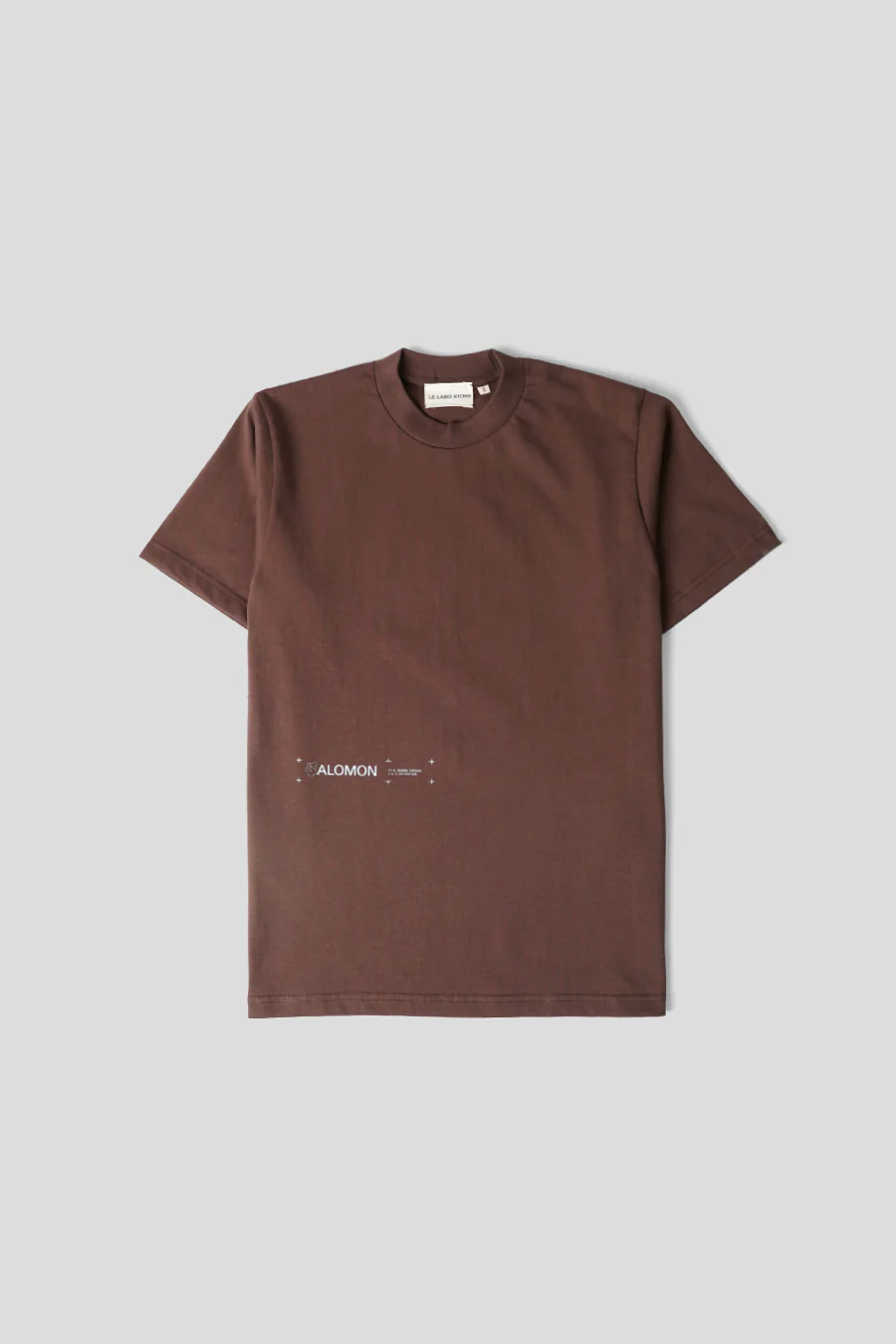 T-SHIRT SHADOW MARRON