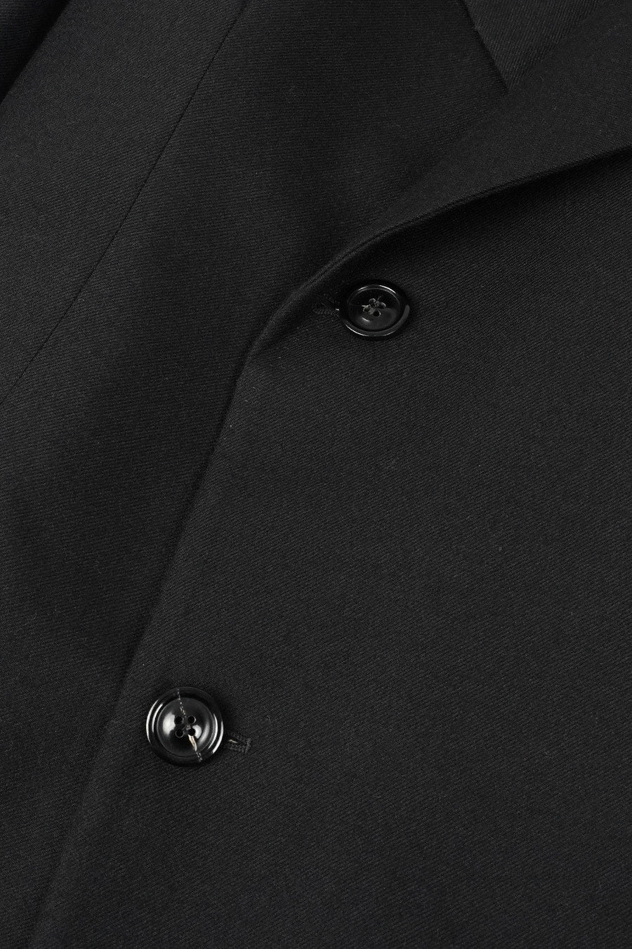 VESTE DE COSTUME EN LAINE BARATHEA NOIR - Image 3