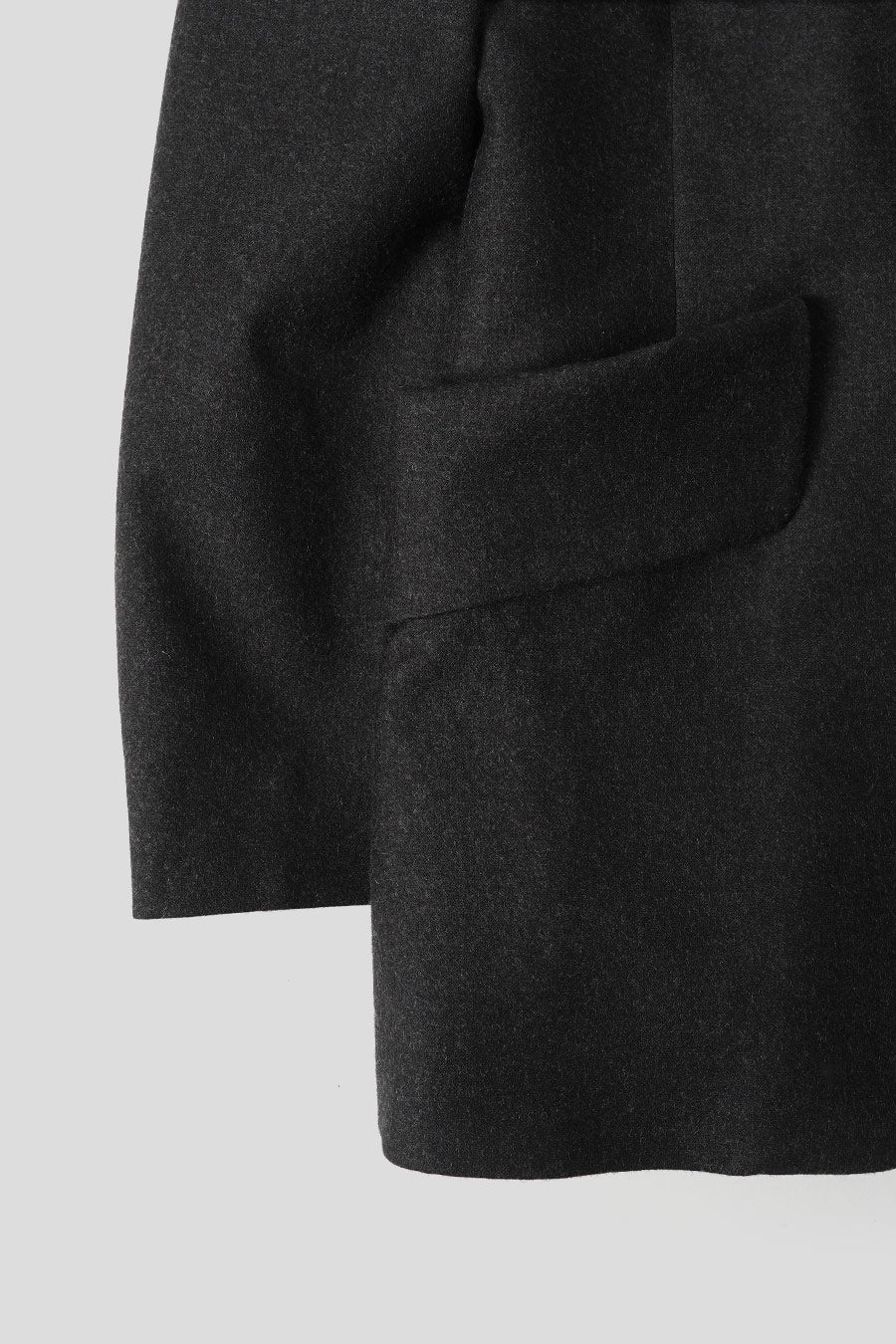 VESTE DE COSTUME À POCHE COUTURE GRIS BASALTE - Image 3