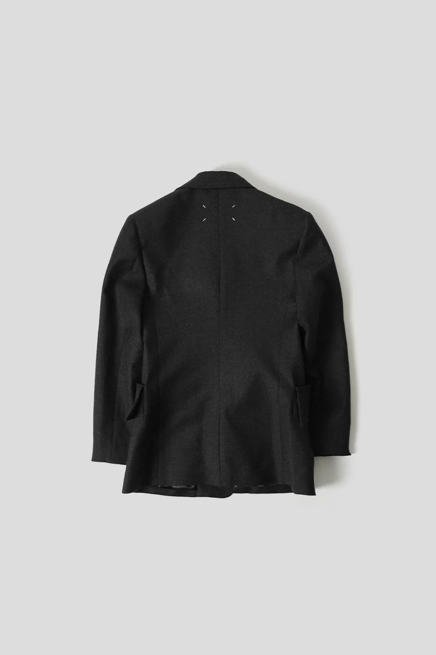 VESTE DE COSTUME À POCHE COUTURE GRIS BASALTE - Image 4
