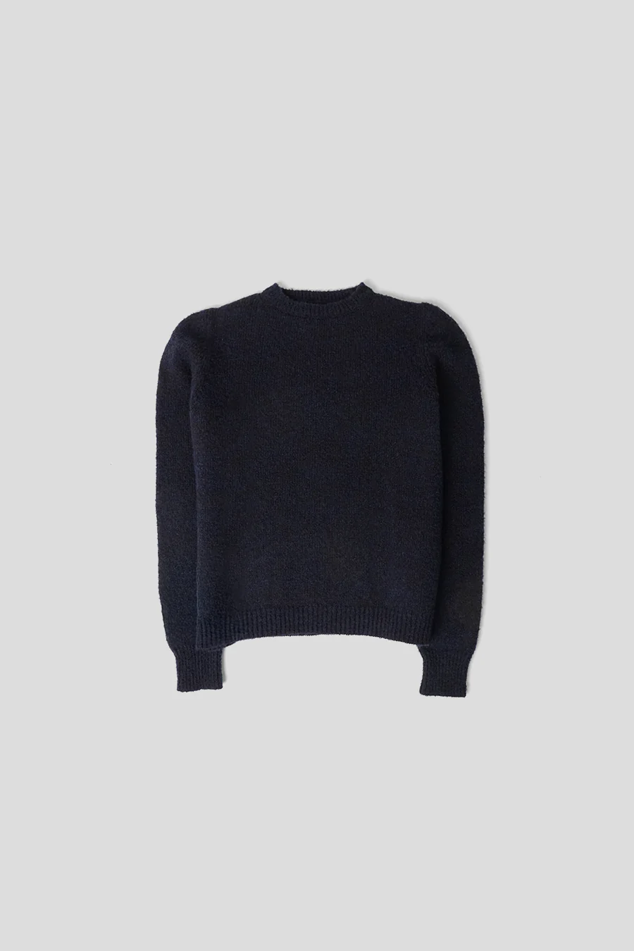 PULL TRICOT NOIR ET BLEU