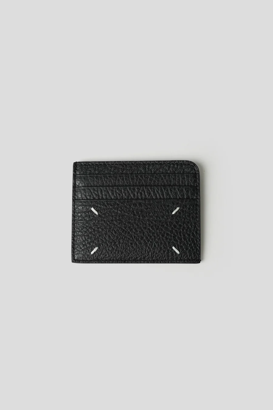 PORTE-CARTES FOUR STITCHES NOIR