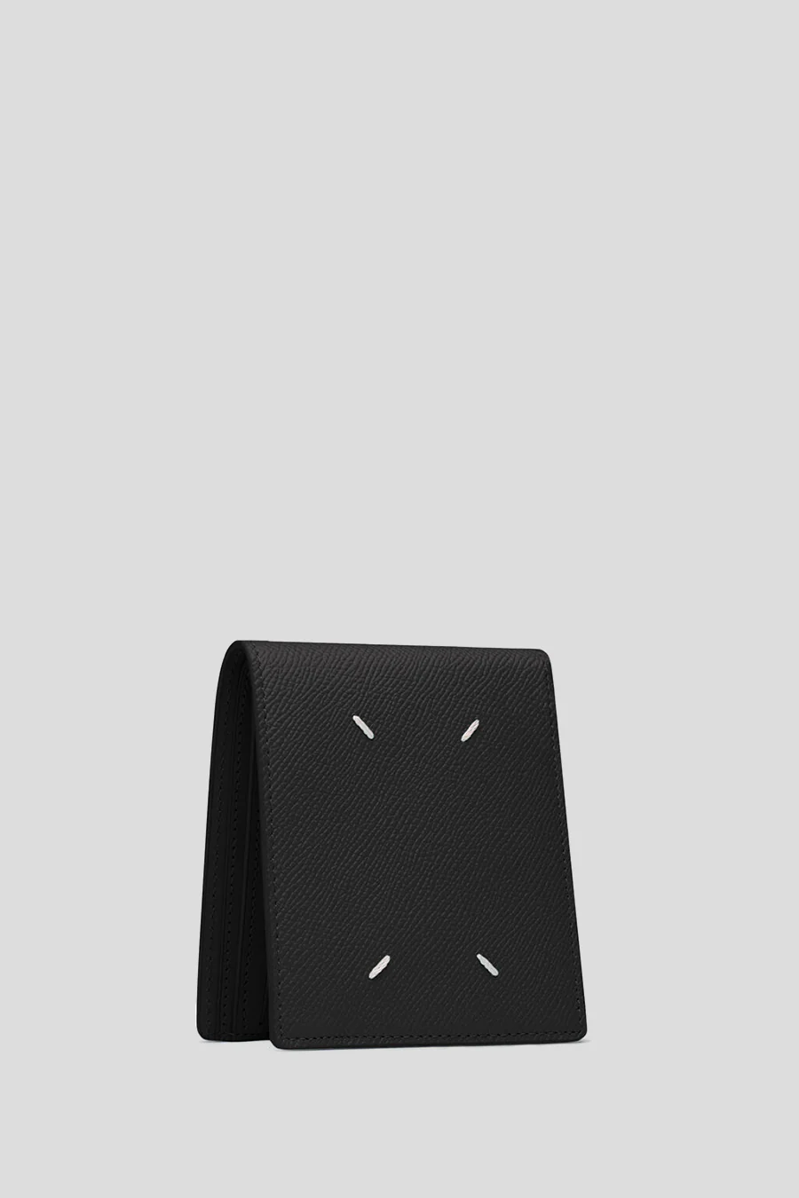 PORTE-CARTES FOUR STITCHES HUIT FENTES NOIR