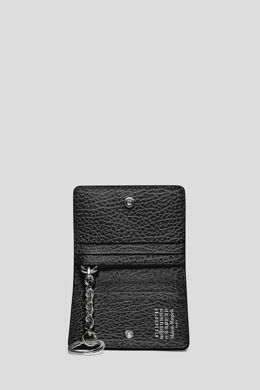 PORTE-CARTES PORTE-CLÉS FOUR STITCHES NOIR - Image 2