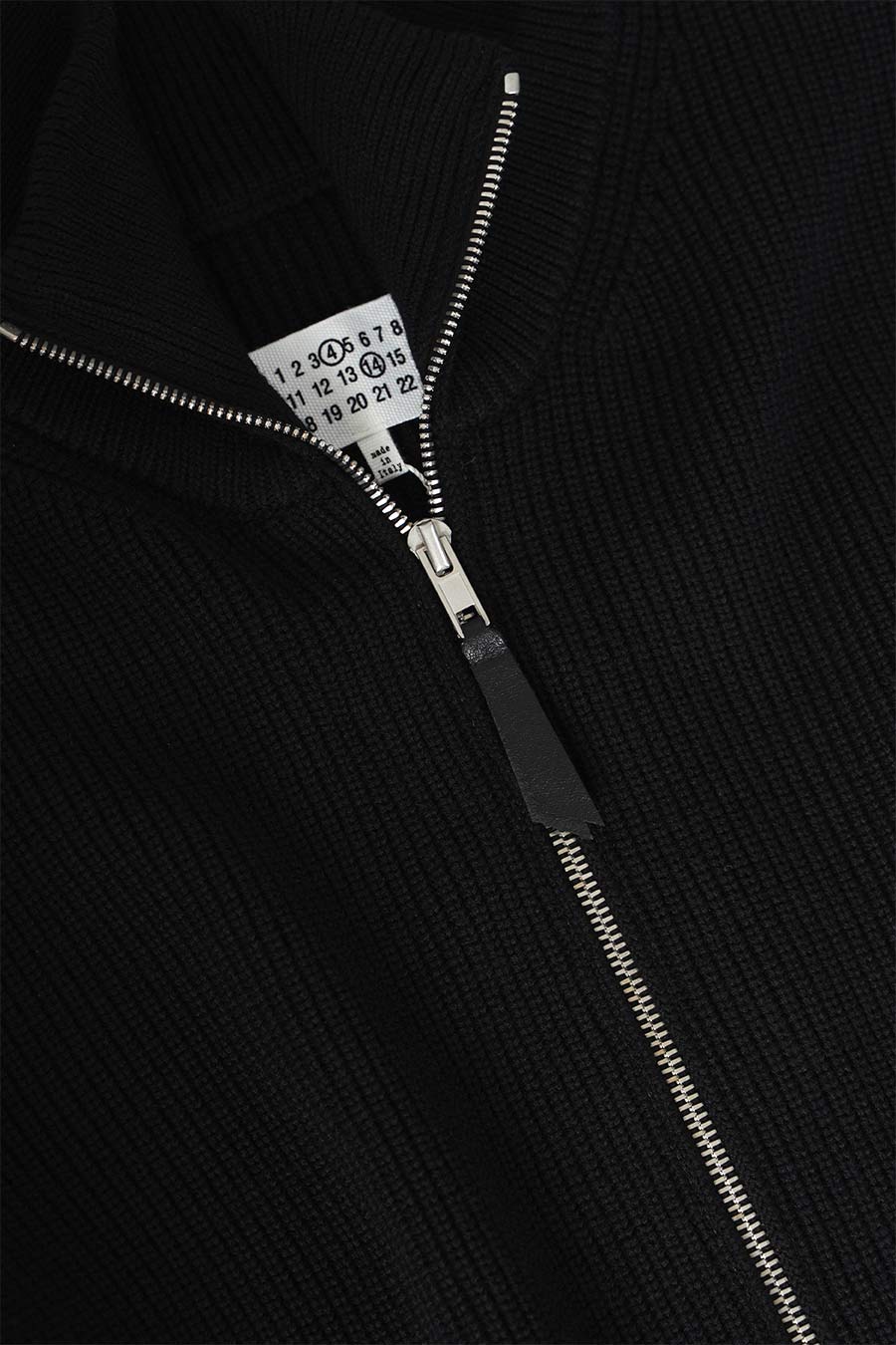 CARDIGAN ZIPPÉ NOIR - Image 2