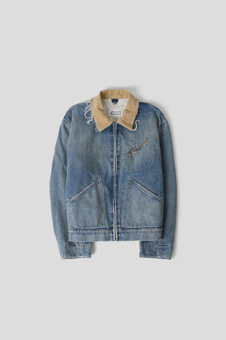 VESTE EN DENIM BLEU