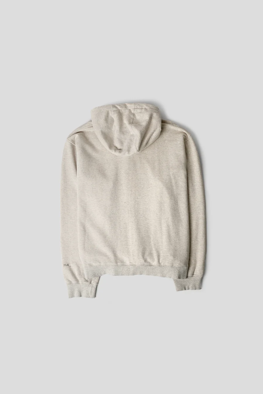 HOODIE ZIPPÉE NUMÉRIQUE LOGO ECRU - Image 4
