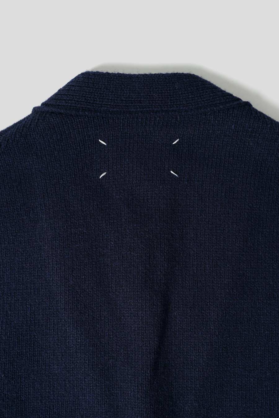CARDIGAN AVEC COUDIĂRES BLEU MARINE - Image 5