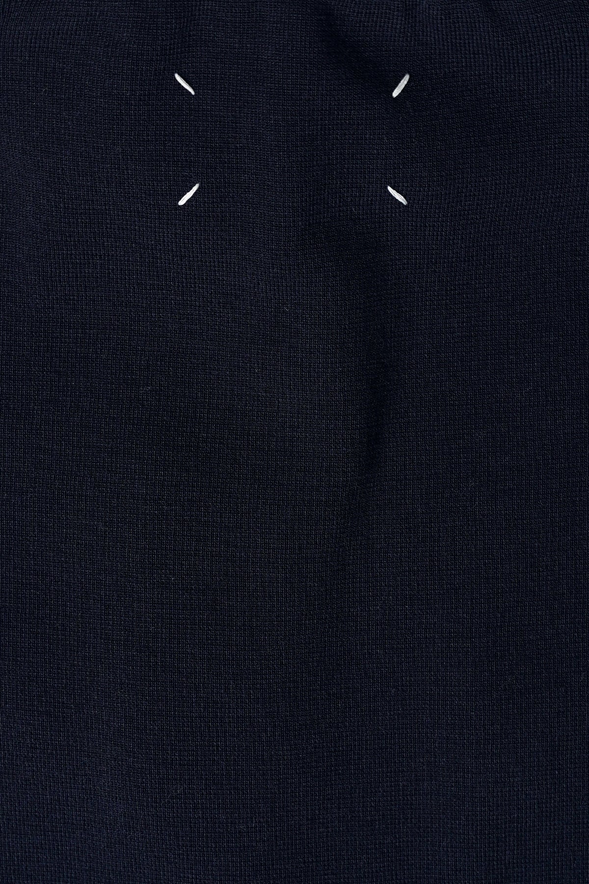 POLO ZIPPÉ MANCHES LONGUES BLEU MARINE - Image 5
