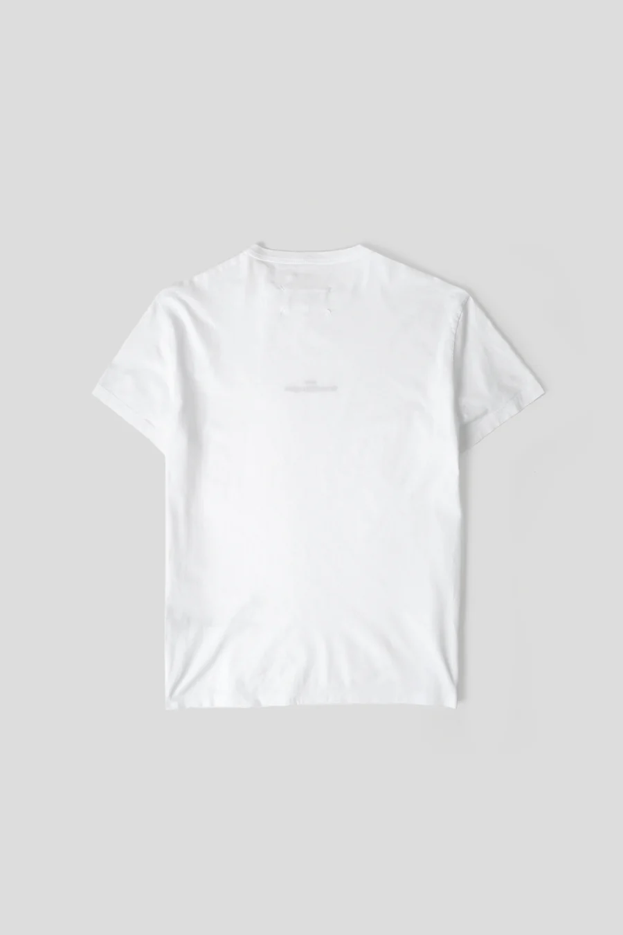 T-SHIRT À LOGO DÉFORMÉ BLANC - Image 3