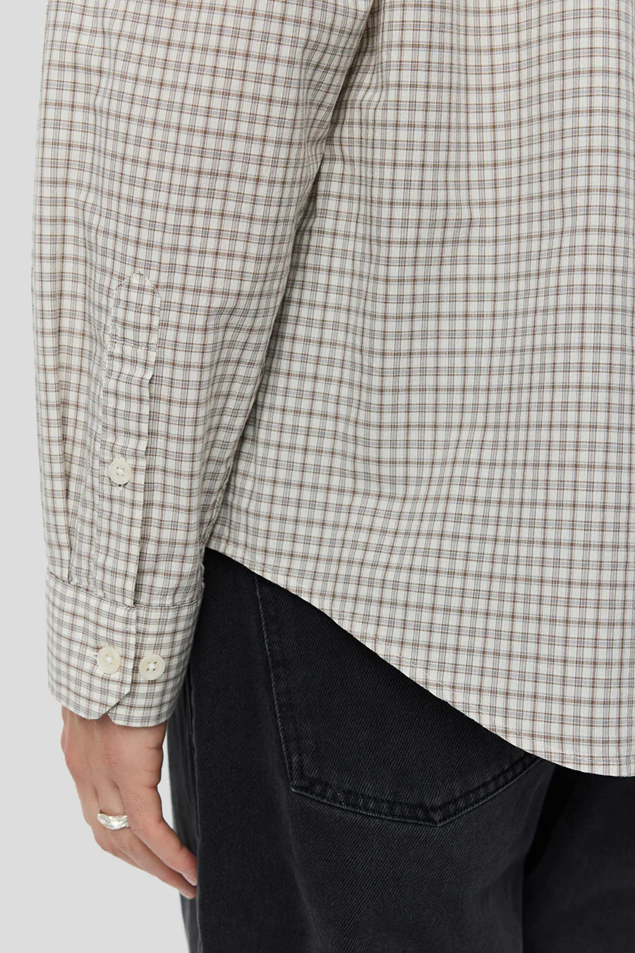 CHEMISE EXECUTIVE MARRON - Image 4