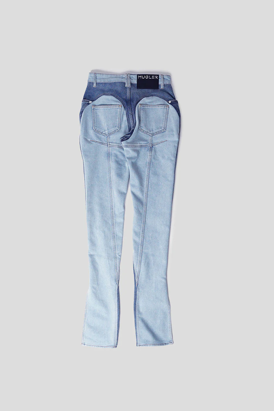 JEANS BI-TONE SKINNY BLEU ET BLEU CLAIR - Image 2