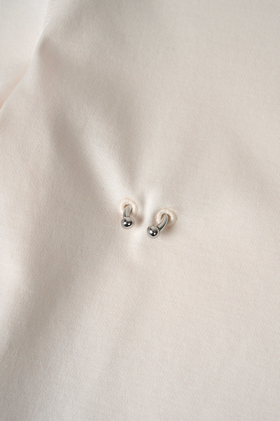 T-SHIRT PIERCED BABY ÉCRU - Image 2