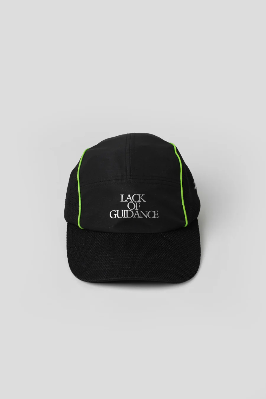CASQUETTE NB X LACK OF GUIDANCE NOIRE ET LIME