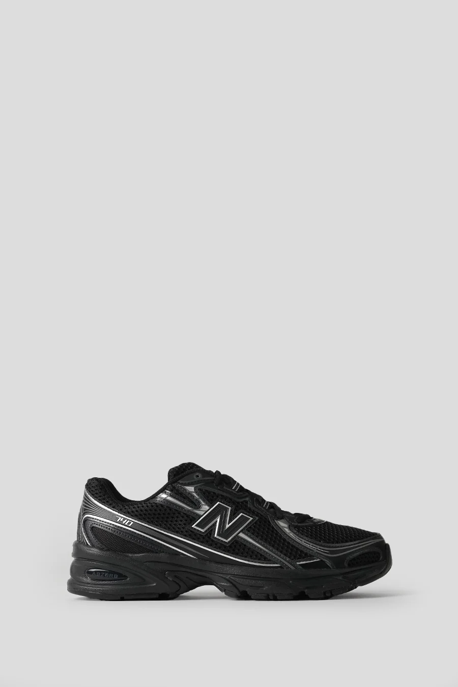 SNEAKERS U740V2 BLACK ET SILVER METALLIC
