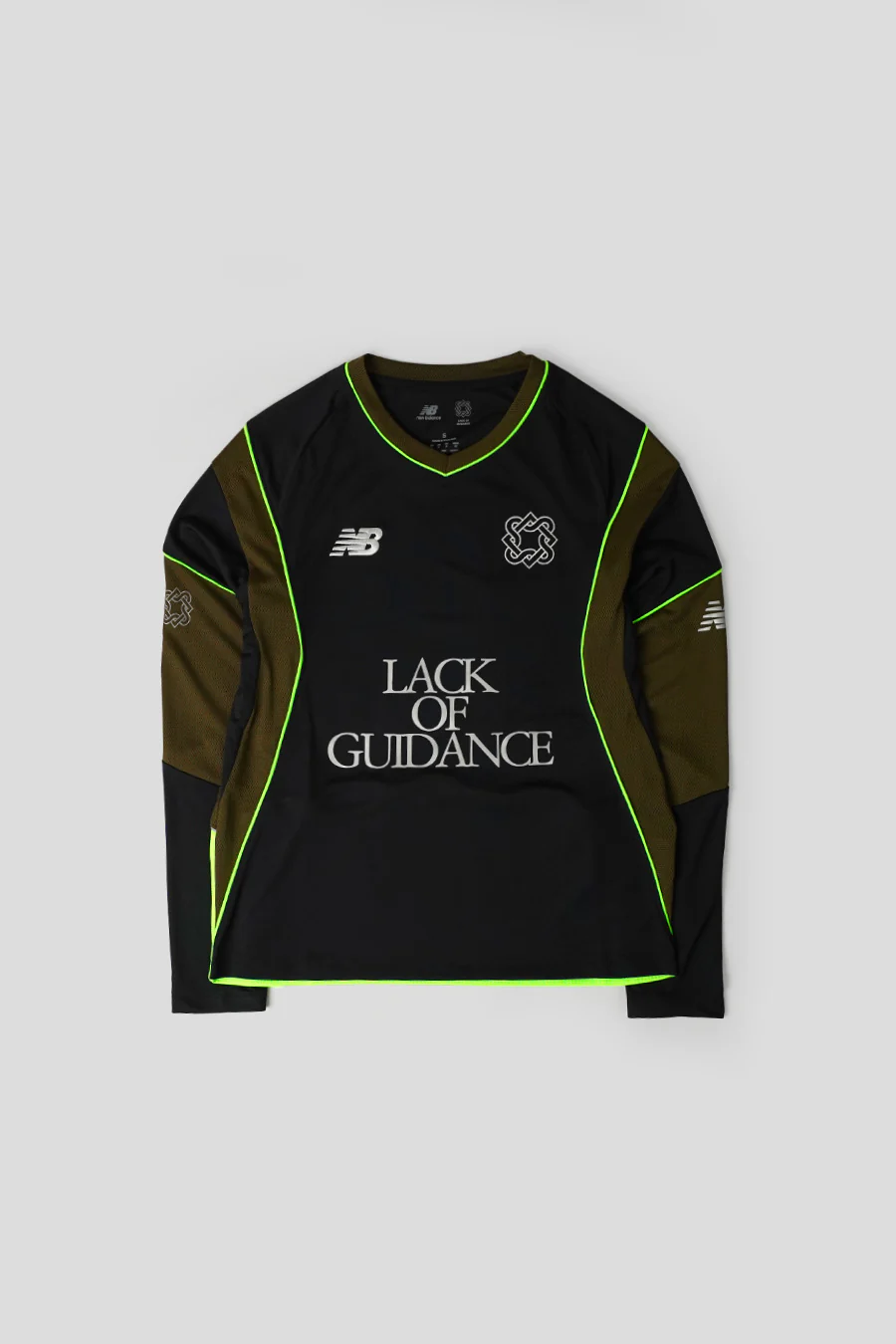 JERSEY MANCHES LONGUES NB X LACK OF GUIDANCE NOIR