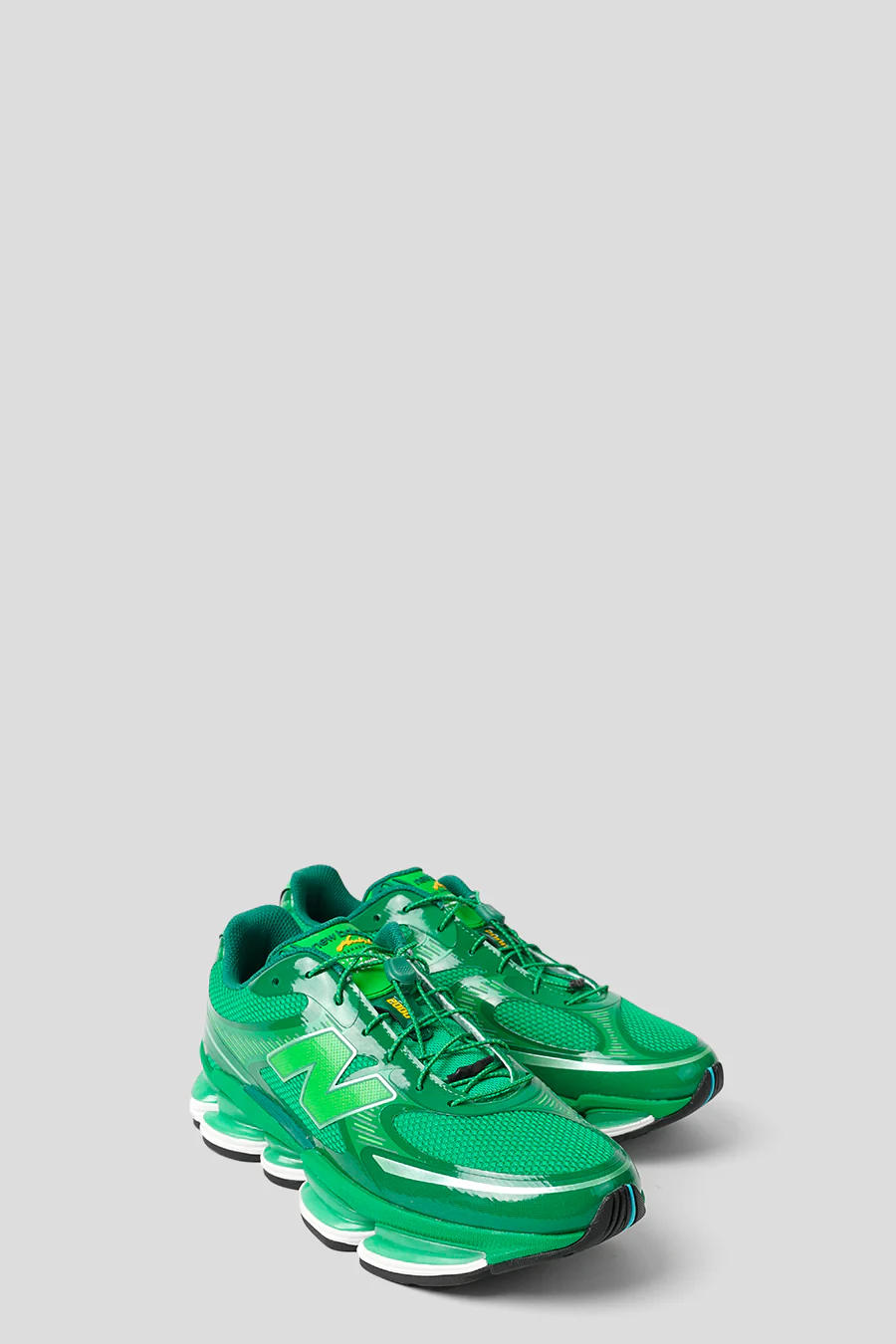 SNEAKERS ABZORB 2000 X AMINÉ "BIBLIOTECA" BRIGHT GREEN ET CLASSIC GREEN - Image 2