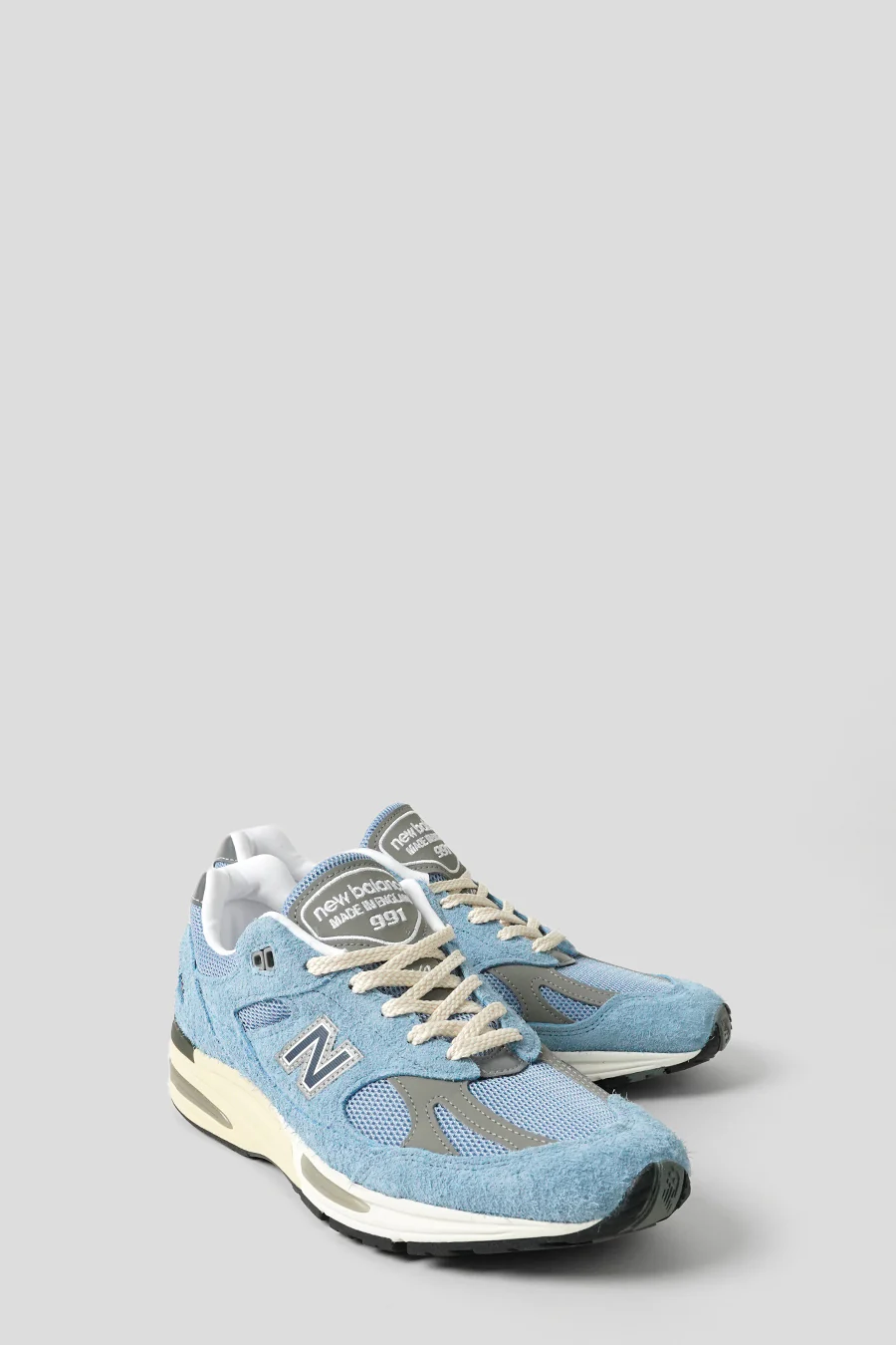 SNEAKERS MADE IN UK 991V2 CELESTIAL BLUE ET FADED DENIM - Image 2