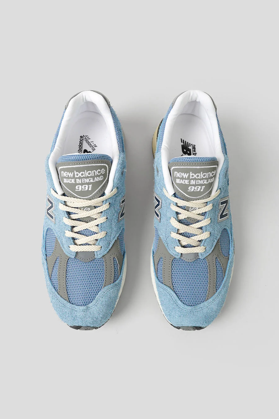SNEAKERS MADE IN UK 991V2 CELESTIAL BLUE ET FADED DENIM - Image 5