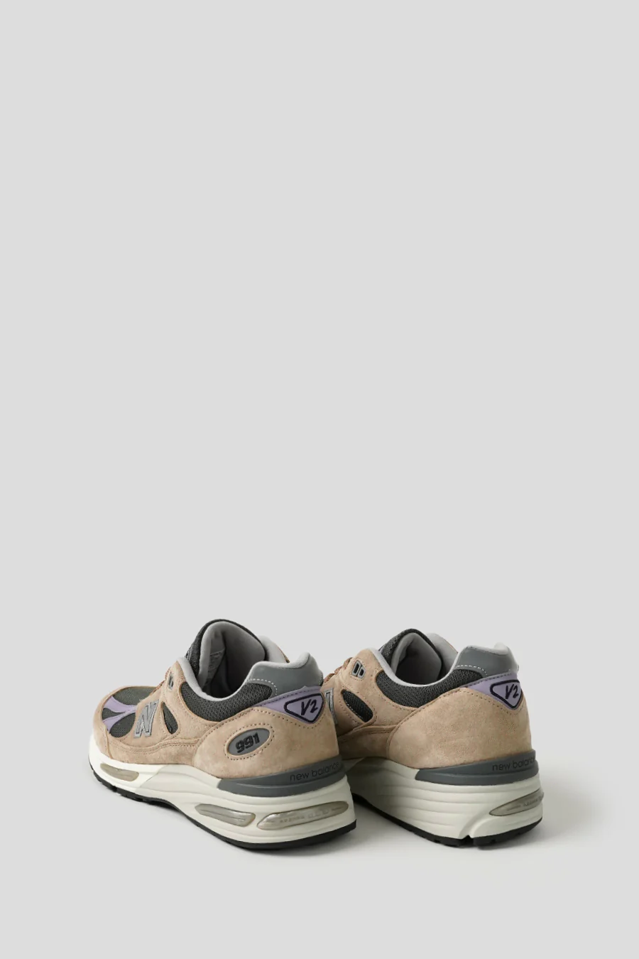 SNEAKERS MADE IN UK 991V2 CEMENT ET DOUGLAS FIR - Image 4