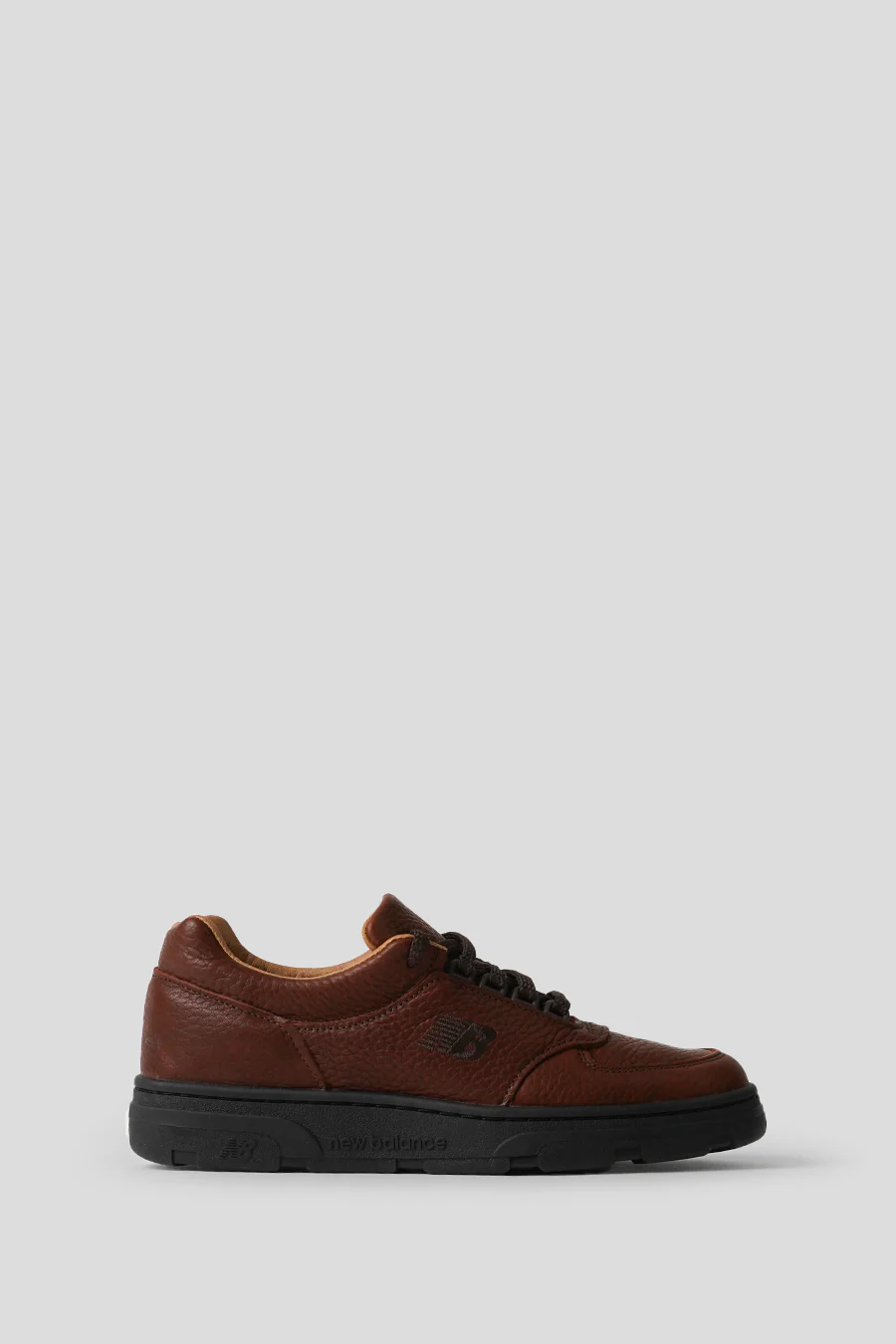 SNEAKERS MADE IN UK ALLERDALE DARK BROWN ET BLACK
