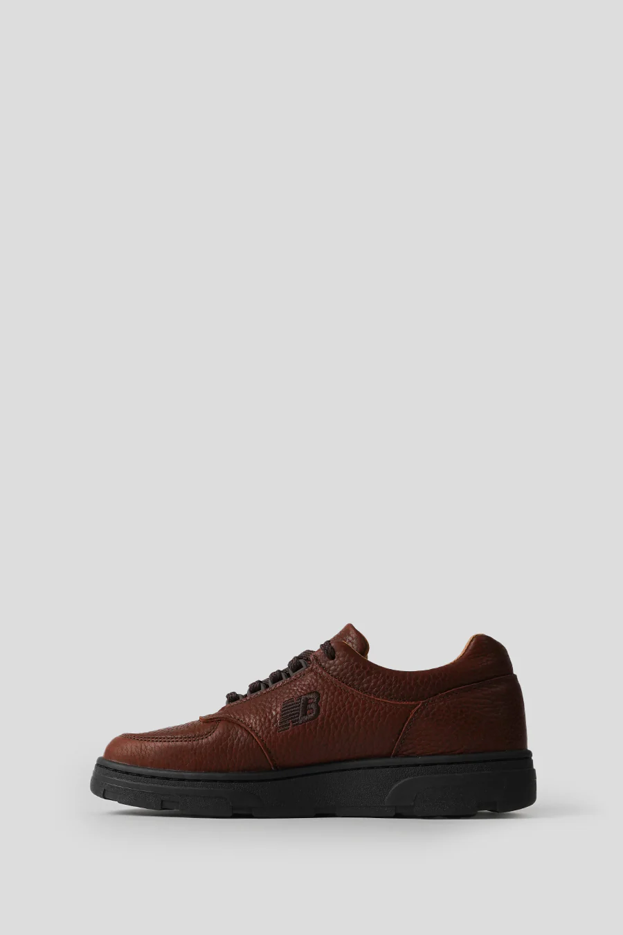 SNEAKERS MADE IN UK ALLERDALE DARK BROWN ET BLACK - Image 3