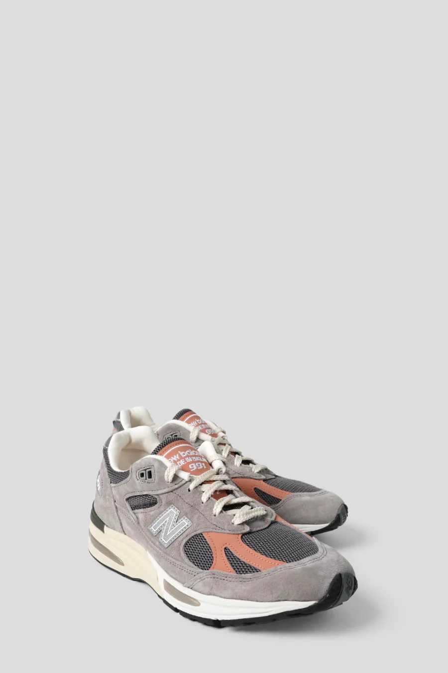 SNEAKERS 991 V2 MADE IN UK ELEPHANT SKIN AND CORK AND DARK GULL GREY - Image 2