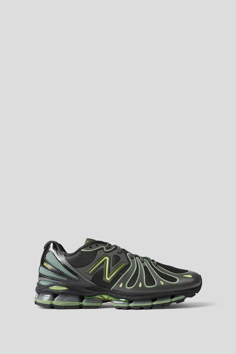 SNEAKERS 1890 FADED BLACK ET UTILITY GREEN