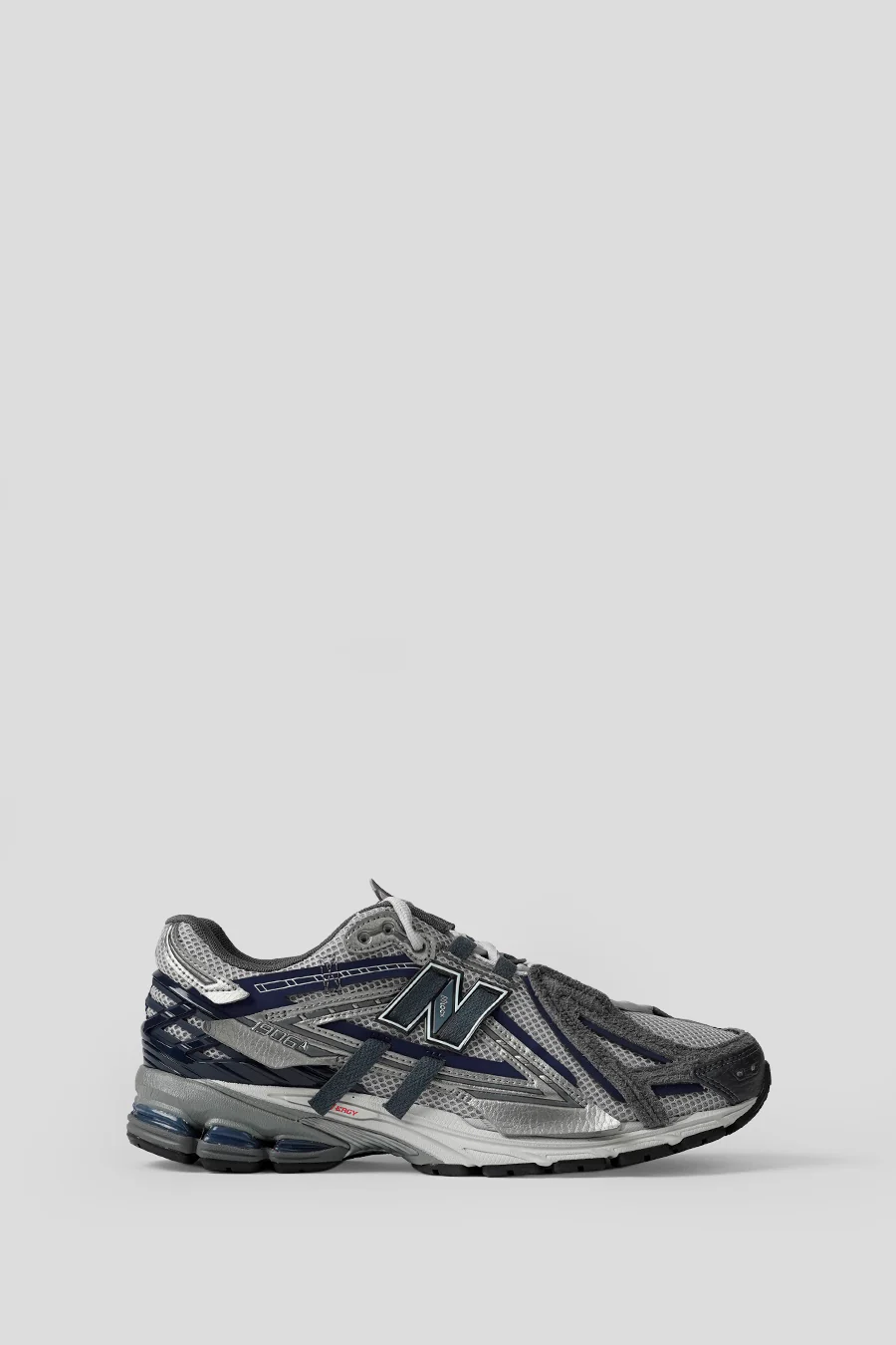 SNEAKERS 19064F6 GRAPHITE ET MAGIC BLUE