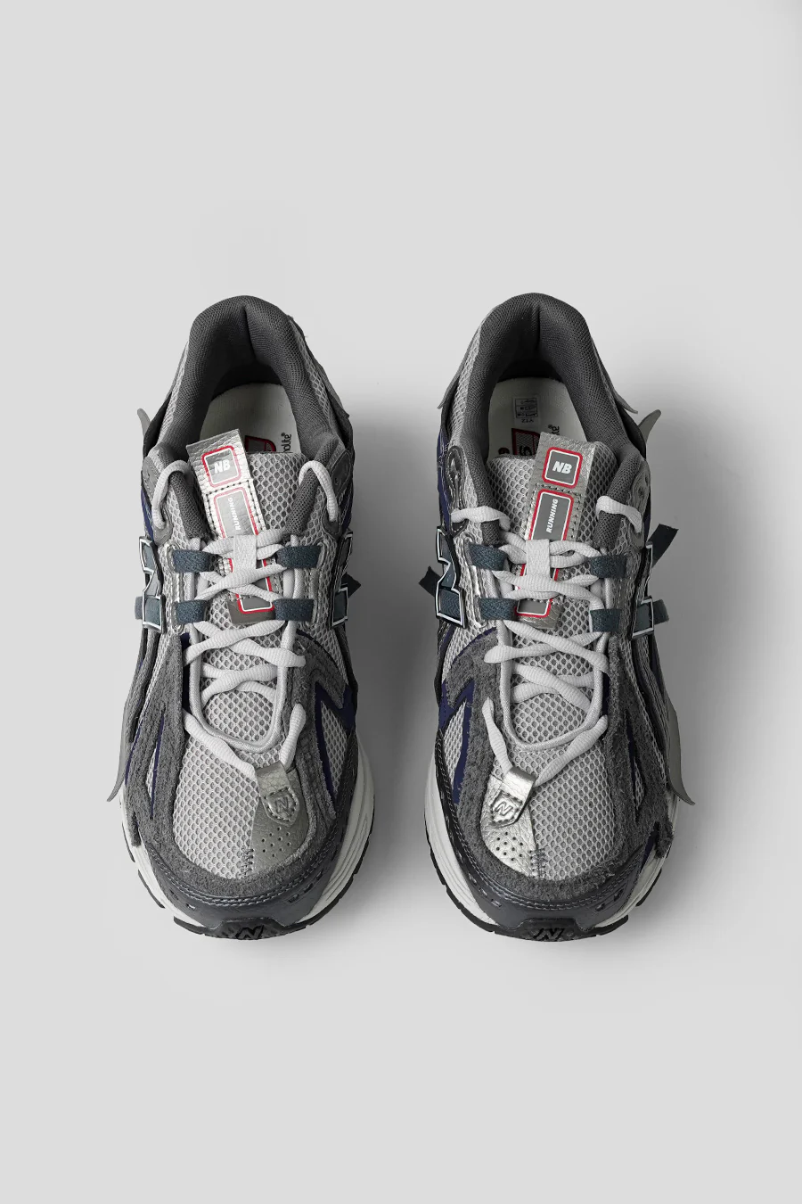 SNEAKERS 19064F6 GRAPHITE ET MAGIC BLUE - Image 5