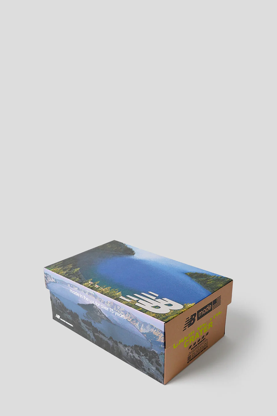 SNEAKERS 992 MADE IN USA X SALEHE BEMBURY " CALM BE THE CRATER " GREEN ET BLUE - Image 6