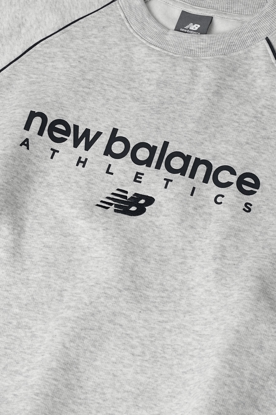 CREWNECK TRACKSIDE FLEECE GRIS - Image 2