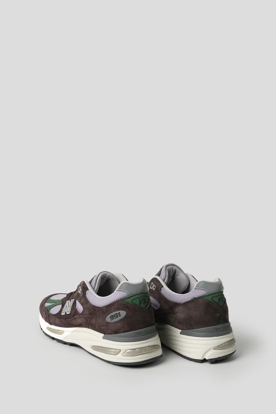 SNEAKERS MADE IN UK 991V2 LICORICE ET LAVENDER GRAY - Image 4