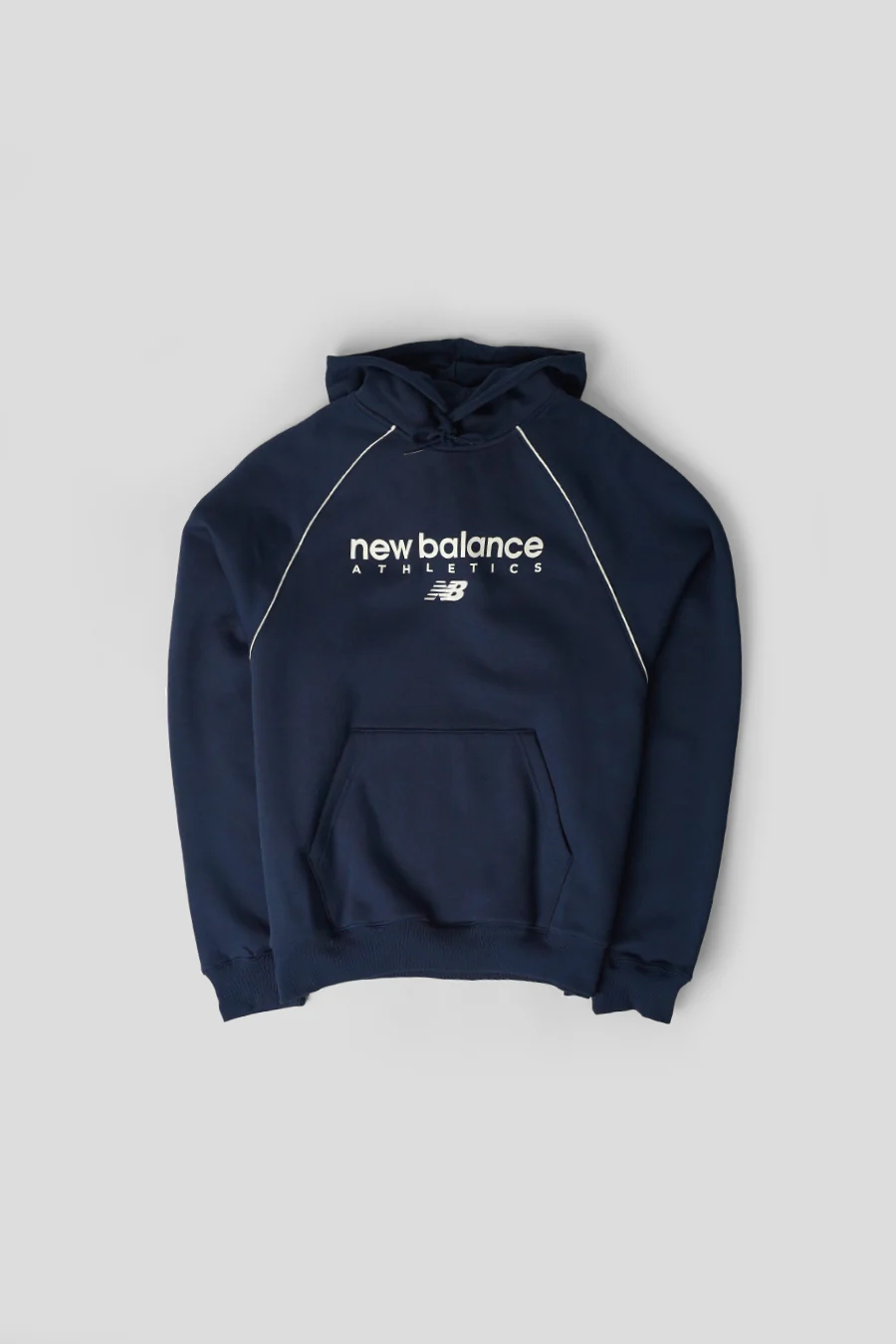 HOODIE TRACKSIDE FLEECE BLEU MARINE