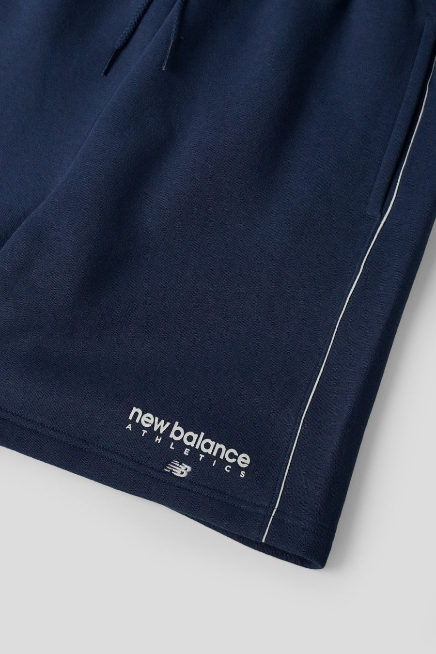 SHORT TRACKSIDE FLEECE BLEU MARINE - Image 2