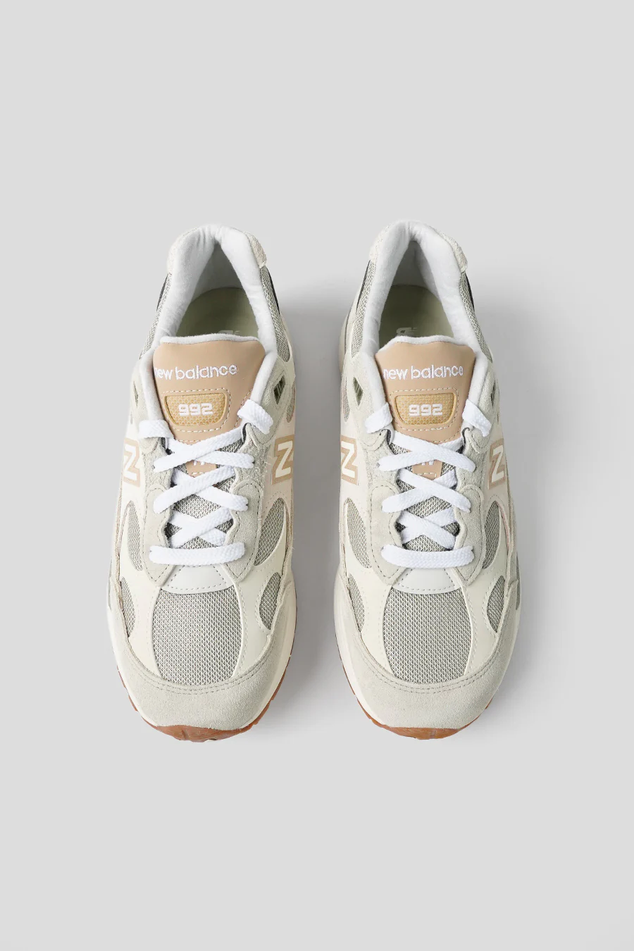 SNEAKERS 992 MADE IN USA OLIVINE ET BEIGE - Image 5